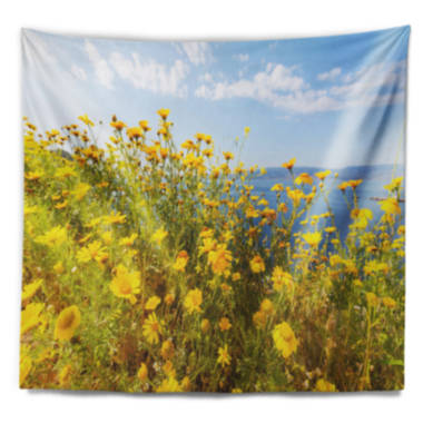 Yellow flower online tapestry